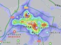 普寧哪里最熱鬧？人流量最多？普寧人口熱力圖大公開！